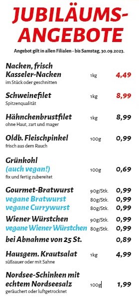 NWZ Angebot 28.09.2023