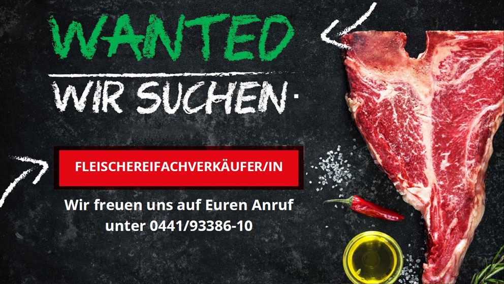 Fachverkäufer/in im Lebensmittelhandwerk (Fleischereifachverkäufer/in)