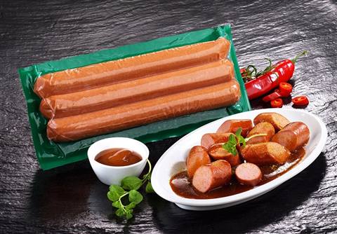 Currybockwurst, 3 Stück à 140 Gramm