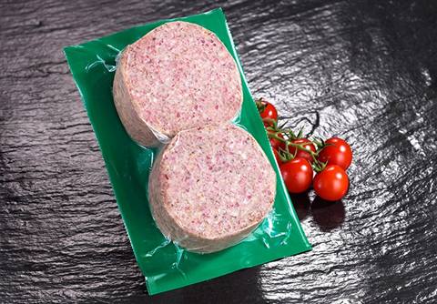 Hackgrütze, 2 Scheiben à 150 Gramm