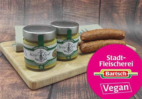 Pinkelmostrich vegan, 150 Milliliter