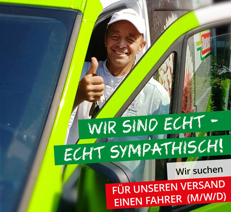 Wir suchen für unseren Versand einen Fahrer